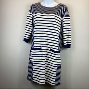 Barbour Stripes Sweater Dress Size 4